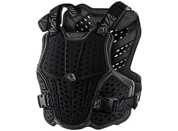 Troy Lee Designs YOUTH Rockfight, Black Chest Protector, One Size