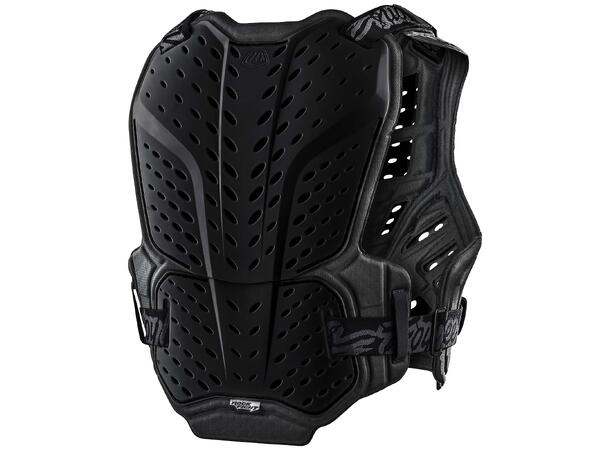 Troy Lee Designs YOUTH Rockfight, Black Chest Protector, One Size