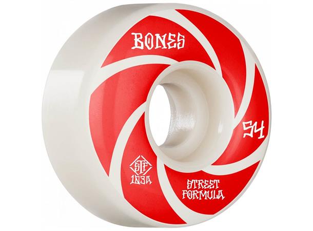 Bones Wheels Patterns STF 103A 54mm White V1 Standard