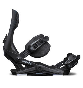 Jones Meteorite Snowboard Bindings, Blk Black