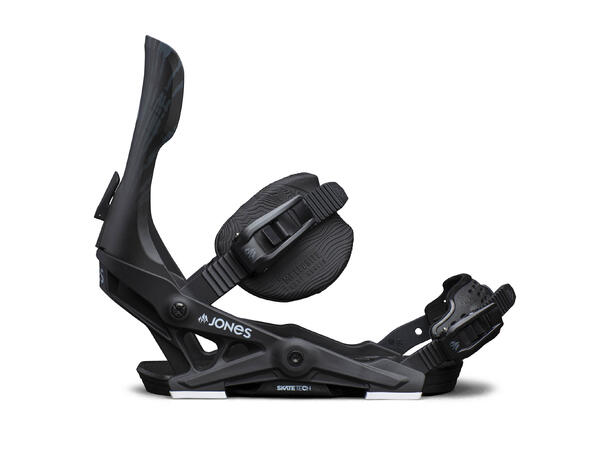 Jones Meteorite Snowboard Bindings, Blk Black