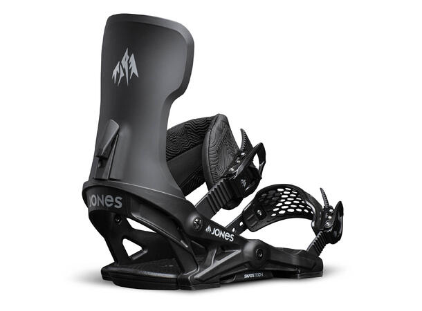 Jones Meteorite Snowboard Bindings, Blk Black