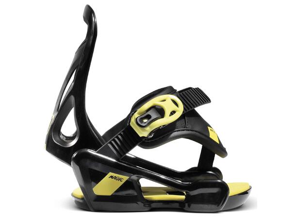 Nidecker Magic Snowboard Bindings, Black Black