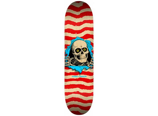 Powell Peralta Skateboard deck Ripper Natural/Red 8.5"