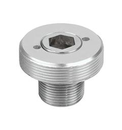 Surly Mr Whirly bolt set PTO drive side silver