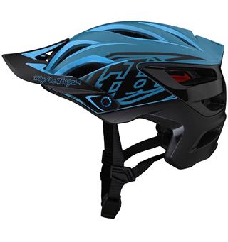 Troy Lee Designs A3 MIPS Helmet Uno Cyan Blue