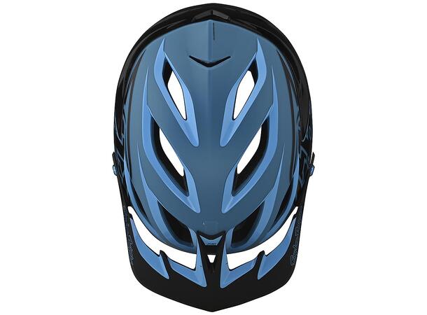 Troy Lee Designs A3 MIPS Helmet Uno Cyan Blue