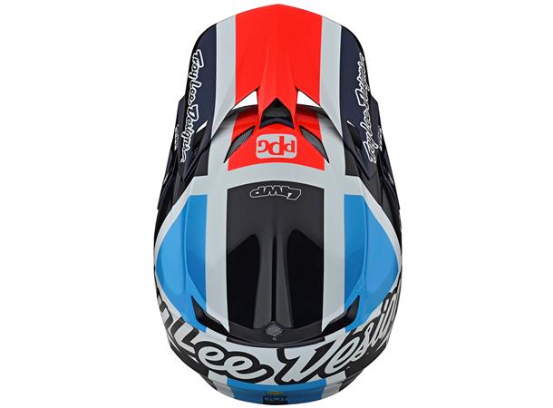 Troy Lee Designs SE5 ECE Carbon Helmet Quattro Team Navy