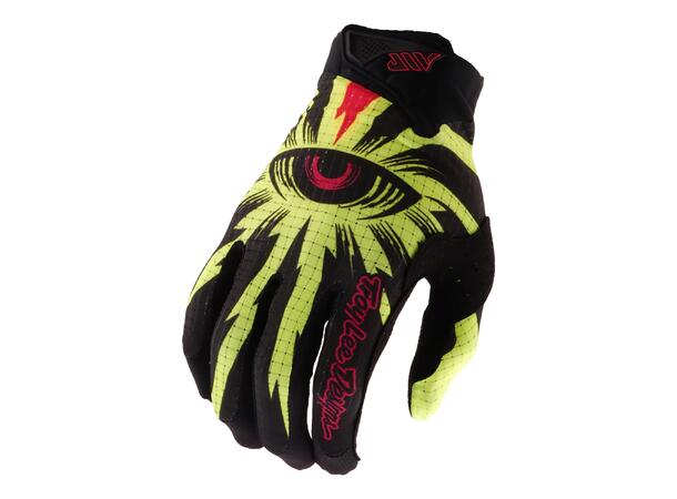 Troy Lee Designs Youth Air Glove Cyclops Black/Flo Yellow