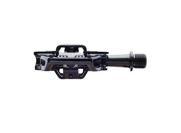 HT T2 Enduro Pedaler Stealth Black/Silver, Alu