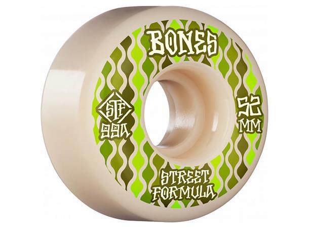 Bones Wheels Retros STF 99A 52mm White V2 Locks