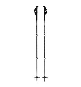 Jones Flip-Lock Talon Pro Poles 105-135 Black, 105-135 cm