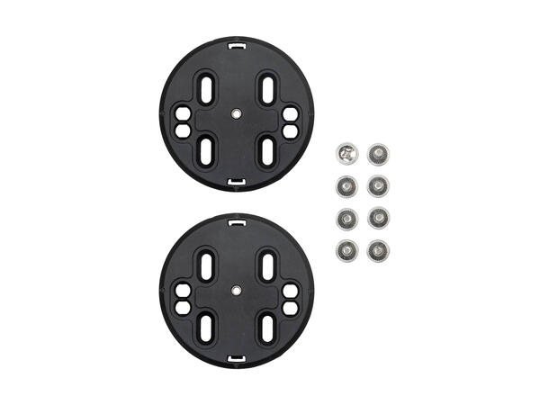 Jones Mounting Disc + Screws Set, Black One Size