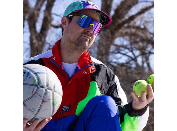 Pit Viper The Original 2.0 Electroshock Wide, HDPV Polarized Pink-Purple