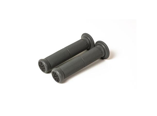 Renthal Push-On Grip Medium Grey 130mm half flange plastic end cap