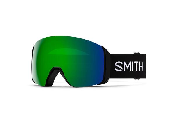Smith 4D Mag XL Black, Green Mirror ChromaPop Sun Green Mirror