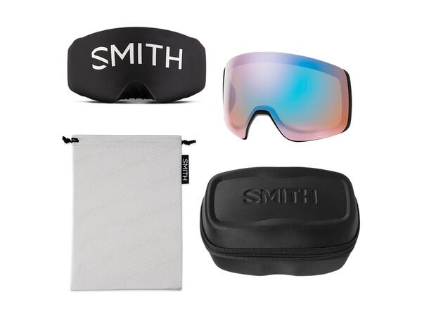 Smith 4D Mag XL Black, Green Mirror ChromaPop Sun Green Mirror