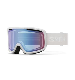 Smith Frontier Matte White, Blue Sensor