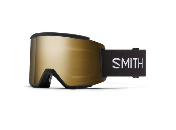 Smith Squad XL Black, Sun Gold Mirror ChromaPop Sun Black Gold Mirror