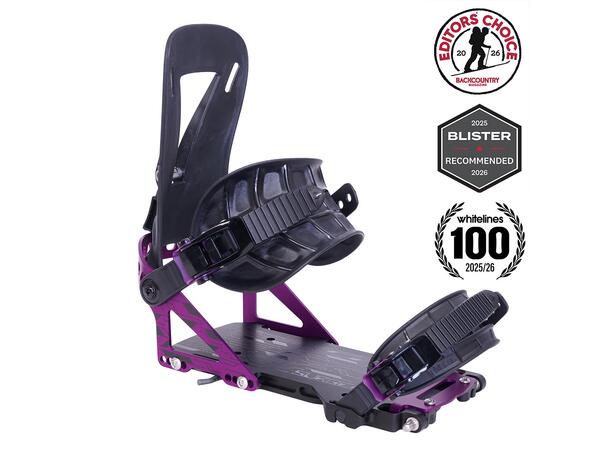 Spark Surge ST Splitbindings, Violet Violet