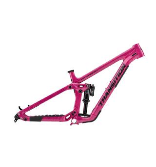 Transition Bottlerocket Frameset, Disco Disco Flamingo