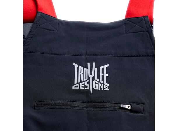 Troy Lee Designs Oversender Pro, Black Mono Black