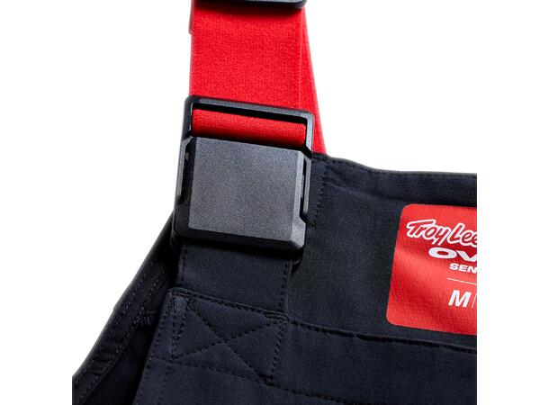 Troy Lee Designs Oversender Pro, Black Mono Black