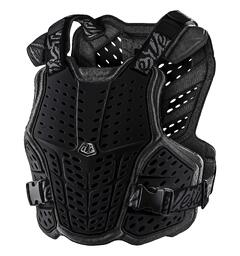 Troy Lee Designs YOUTH Rockfight, Black Chest Protector, One Size