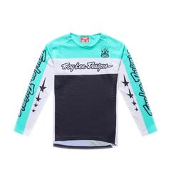 Troy Lee Designs Youth Sprint Pro Jersey Yo Moto Carbon