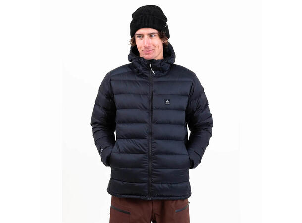 Jones Re-Up Down Hooded Jacket, Black Stealth Black