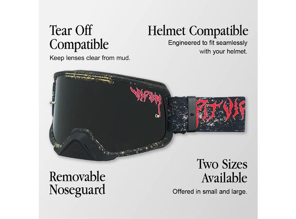 Pit Viper Brapstrap The Miami Nights, L Gold Lens, Large