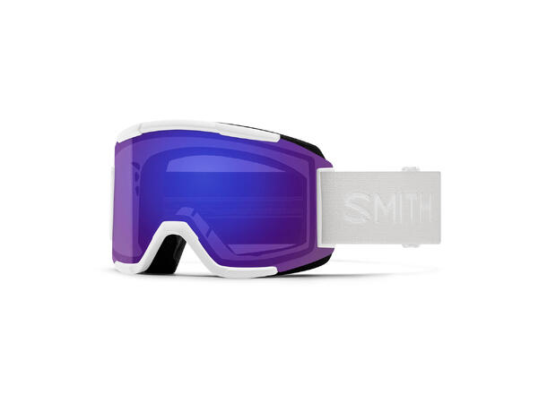 Smith Squad Whte, Photocr. Blue Mirror Chromapop Pro Photocromic Blue Mirror