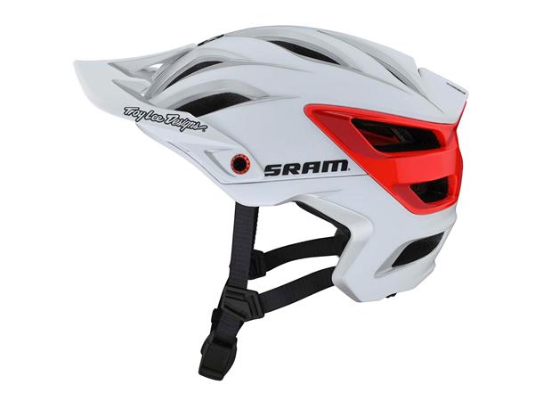 Troy Lee Designs A3 MIPS Helmet SRAM White/Red