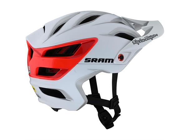 Troy Lee Designs A3 MIPS Helmet SRAM White/Red