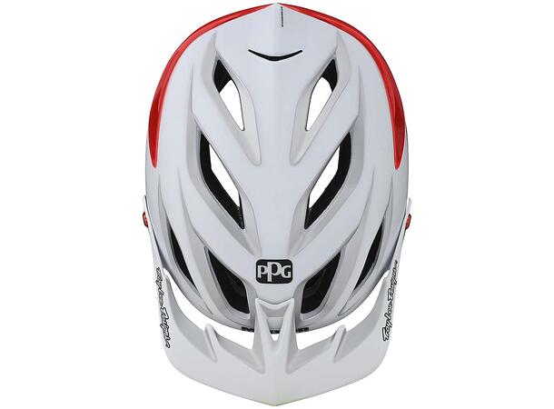 Troy Lee Designs A3 MIPS Helmet SRAM White/Red