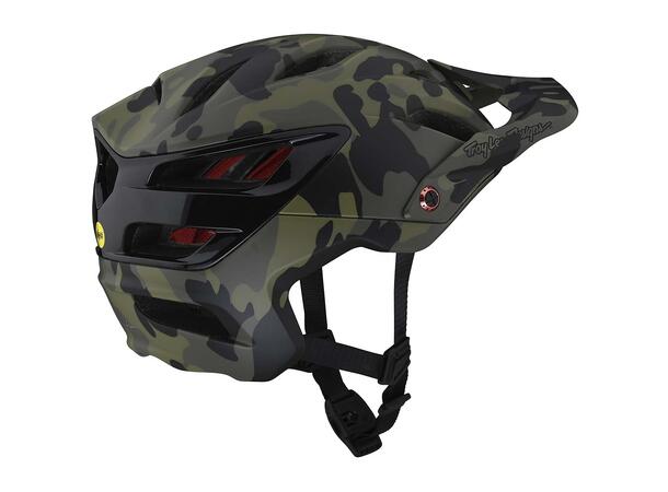 Troy Lee Designs A3 MIPS Helmet SX/S Camo Green, XS/S