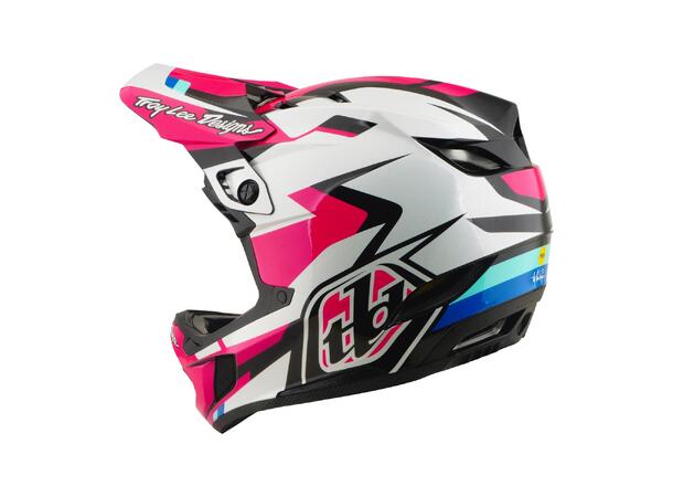 Troy Lee Designs D4 Polyacrylite Helmet Magenta
