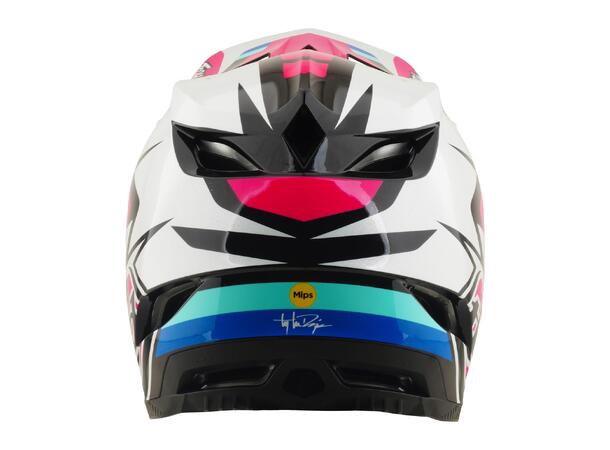 Troy Lee Designs D4 Polyacrylite Helmet Magenta