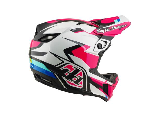 Troy Lee Designs D4 Polyacrylite Helmet Magenta