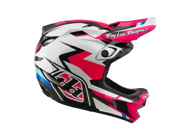 Troy Lee Designs D4 Polyacrylite Helmet Magenta