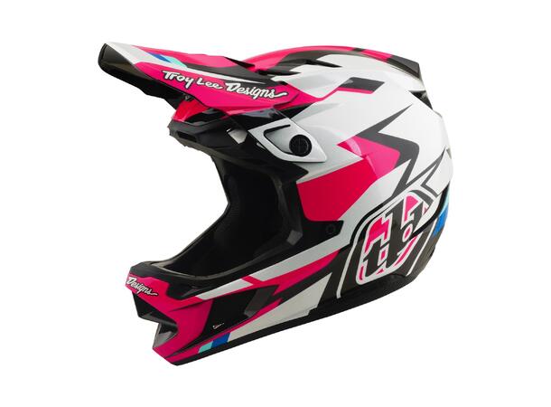 Troy Lee Designs D4 Polyacrylite Helmet Magenta