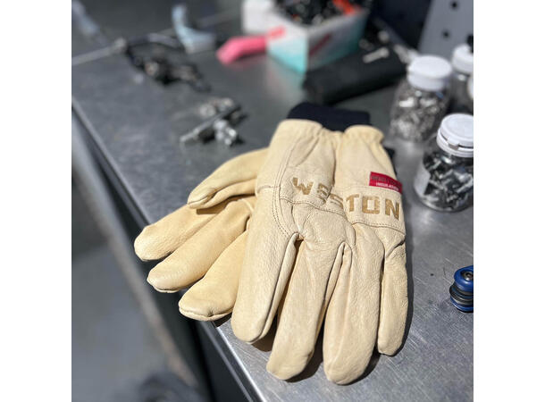 Weston Hero Hands Full Leather Glove Ubehandlet