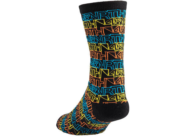 45NRTH Arcade Midweight Wool Sock S Multi, S (37-41 EU)