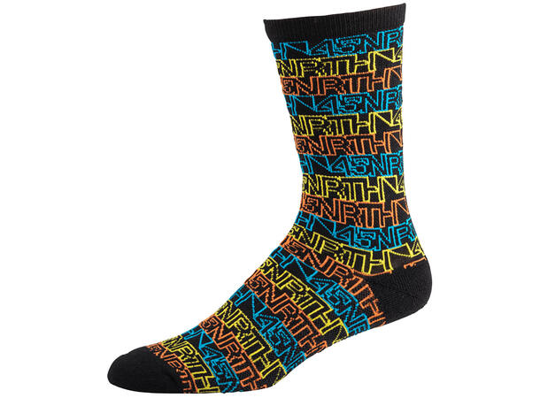 45NRTH Arcade Midweight Wool Sock S Multi, S (37-41 EU)
