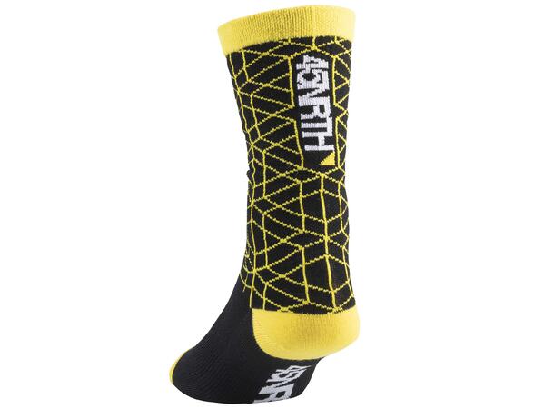 45NRTH Lumi Lightweight Wool Sock MD Yellow, MD