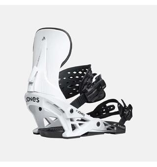 Jones Mercury Snowboard Binding, White Cloud White
