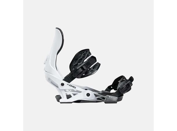 Jones Mercury Snowboard Binding, White Cloud White