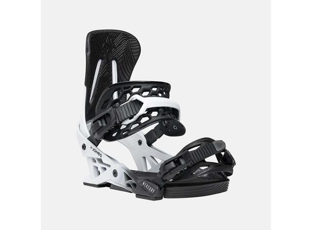 Jones Mercury Snowboard Binding, White Cloud White