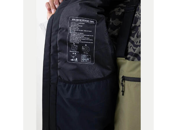 Jones Mountain Surf Parka Jacket, Green Moss Green