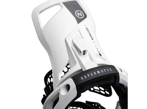 Nidecker Supermatic OG Binding, White White